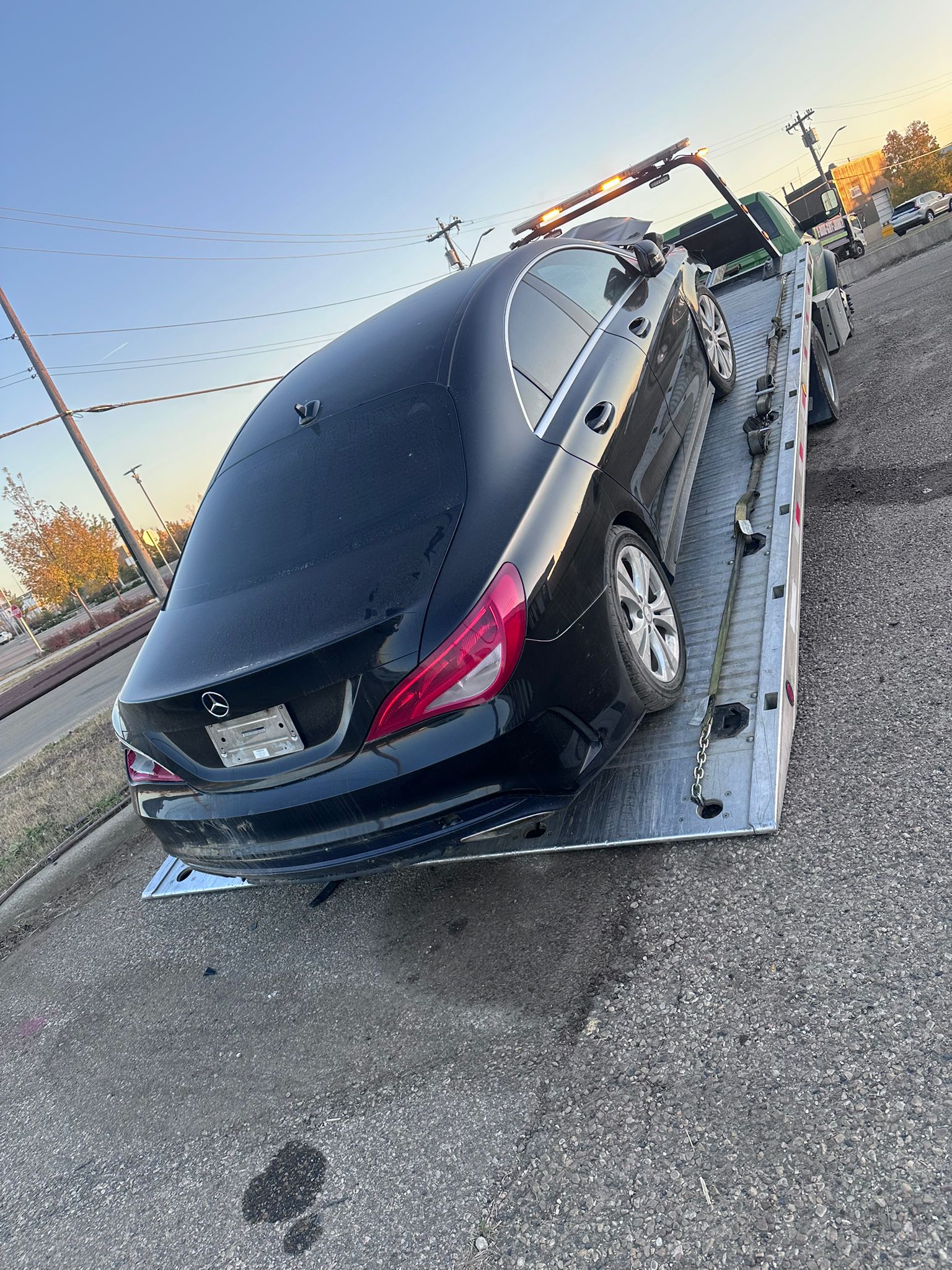 Damaged Vehicle Recycled