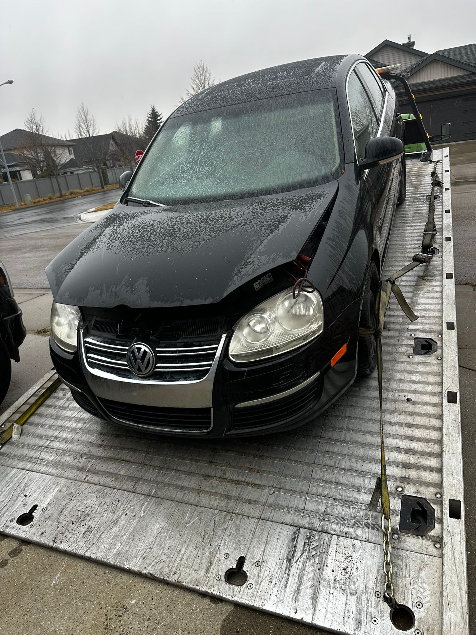 Wrecked Vehicle Recycled